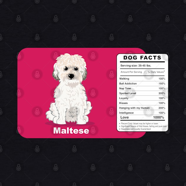 Maltese Dog by Brash Ideas